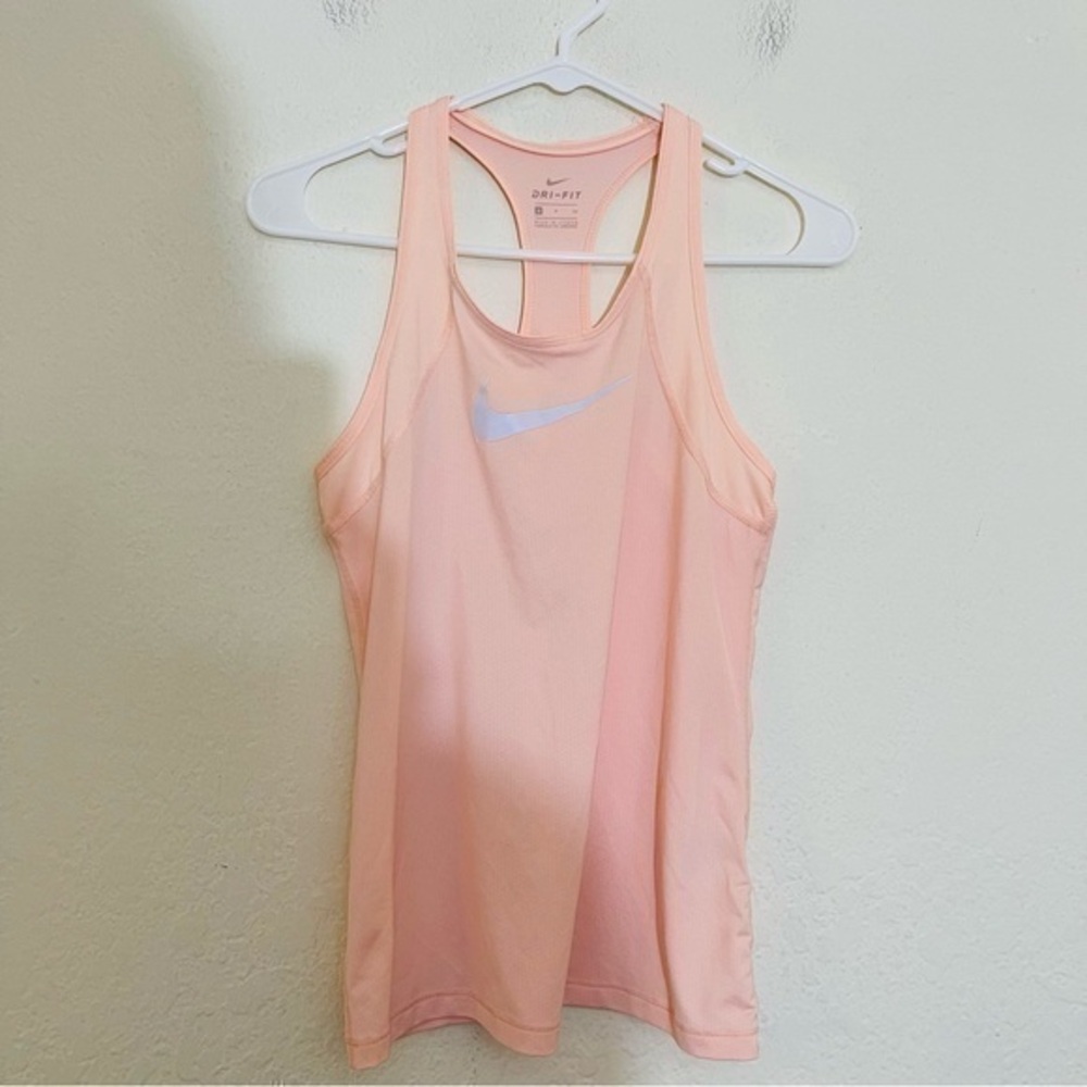 Nike Dri-Fit Sleeveless Active Tank Top Women Size Small Pink